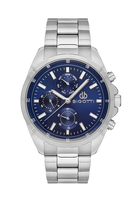 BIGOTTI MILANO MENS STAINLESS STEEL STRAP WATCH – BG.1.10470-3