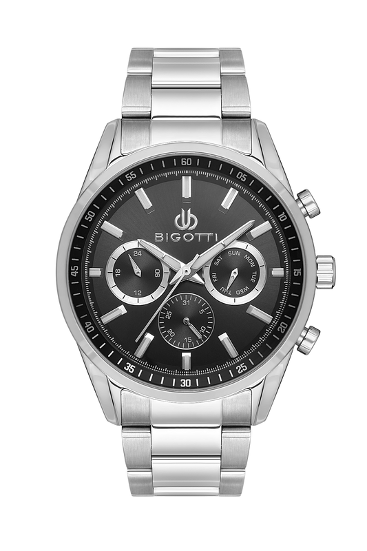 BIGOTTI MILANO MENS STAINLESS STEEL STRAP WATCH – BG.1.10472-2