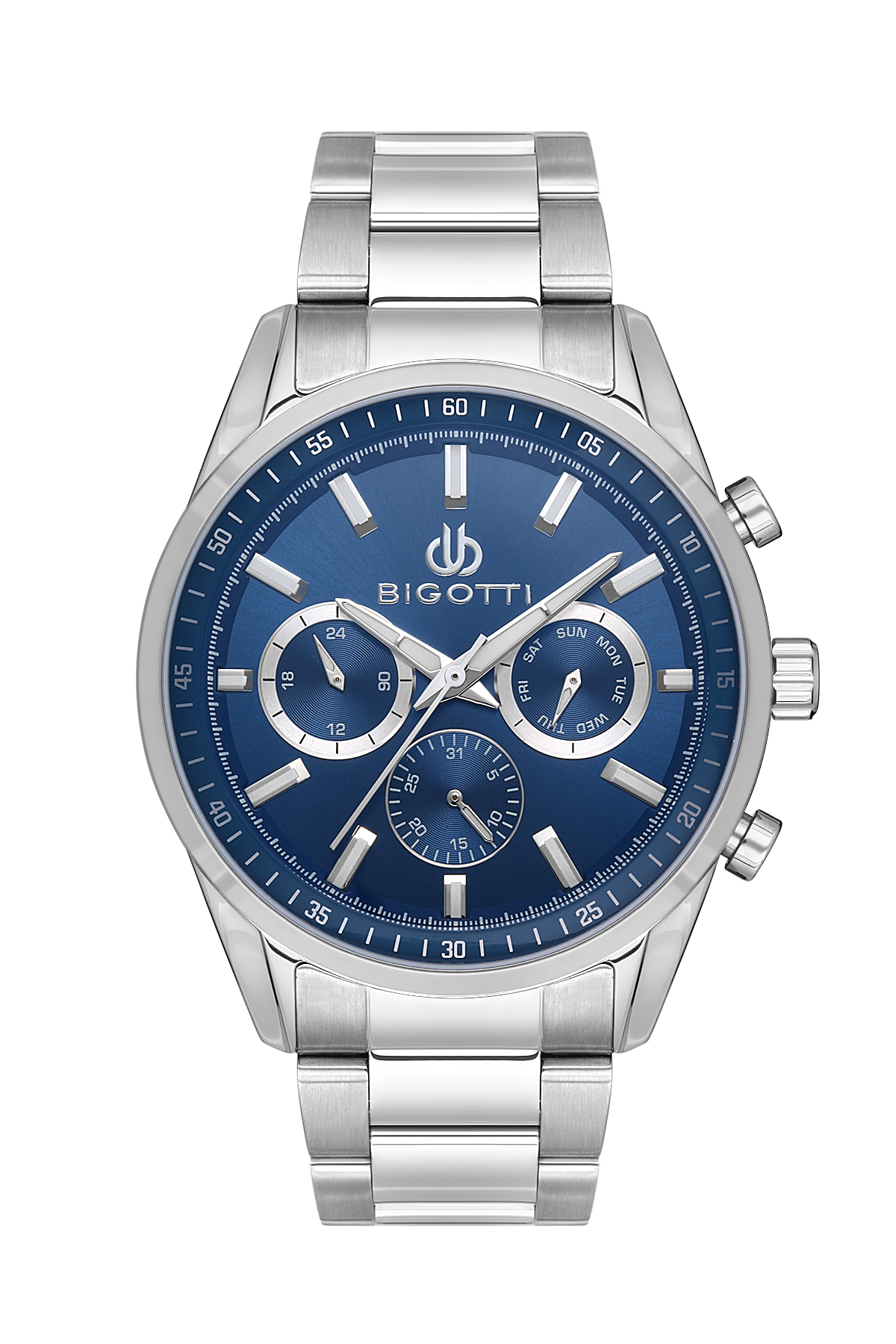 BIGOTTI MILANO MENS STAINLESS STEEL STRAP WATCH – BG.1.10472-3