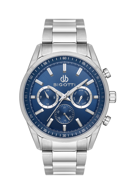 BIGOTTI MILANO MENS STAINLESS STEEL STRAP WATCH – BG.1.10472-3