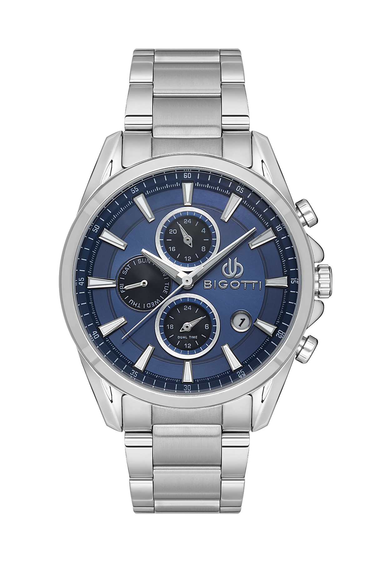 BIGOTTI MILANO MENS STAINLESS STEEL STRAP WATCH – BG.1.10479-3
