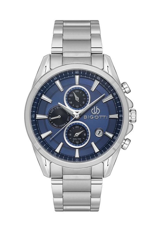 BIGOTTI MILANO MENS STAINLESS STEEL STRAP WATCH – BG.1.10479-3
