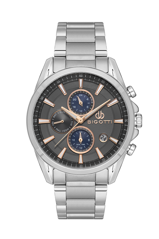 BIGOTTI MILANO MENS STAINLESS STEEL STRAP WATCH – BG.1.10479-5