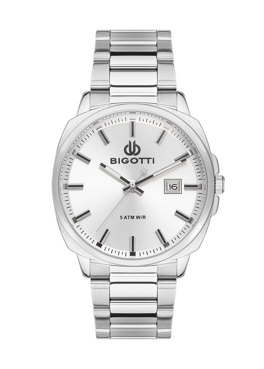 BIGOTTI MILANO MENS STAINLESS STEEL STRAP WATCH – BG.1.10483-1