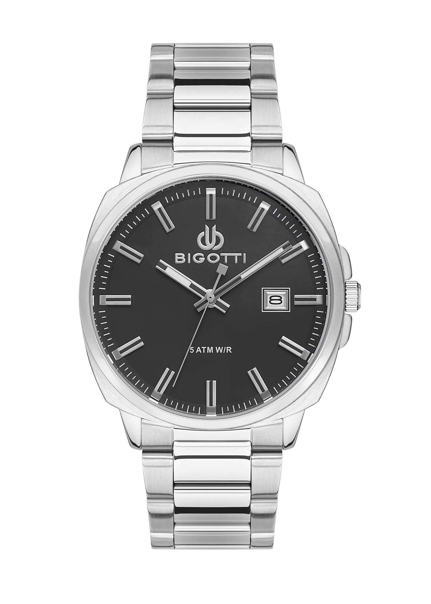 BIGOTTI MILANO MENS STAINLESS STEEL STRAP WATCH – BG.1.10483-2