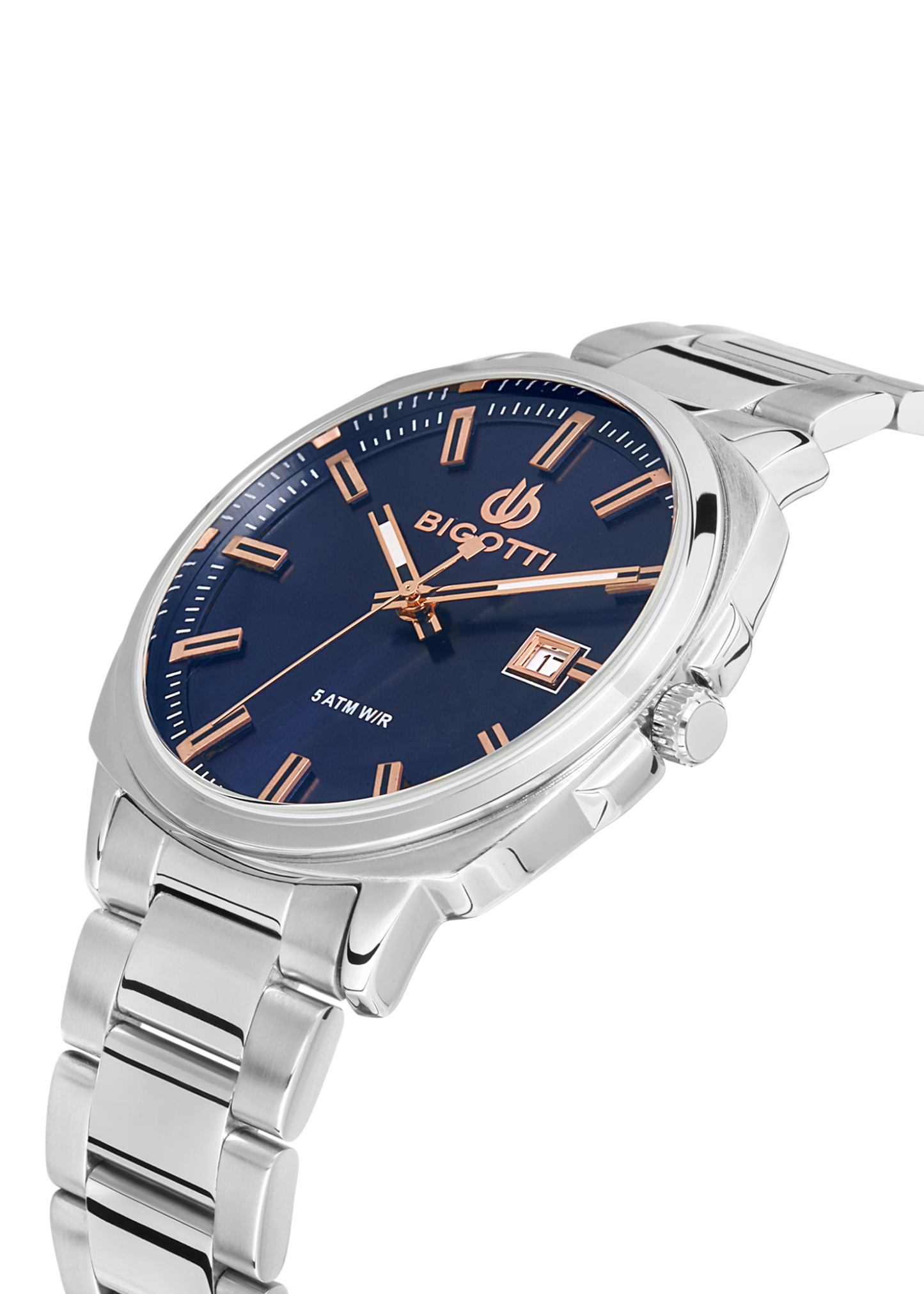BIGOTTI MILANO MENS STAINLESS STEEL STRAP WATCH – BG.1.10483-3