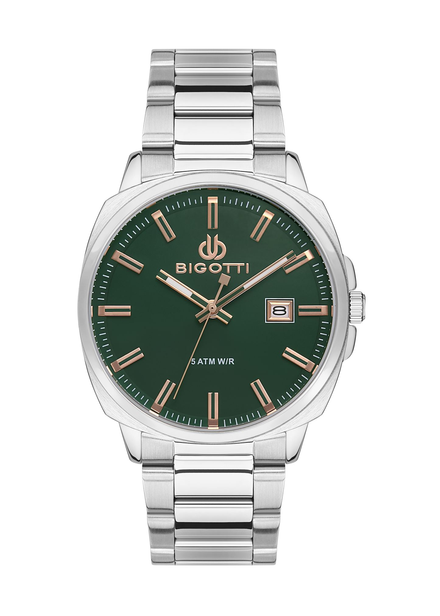 BIGOTTI MILANO MENS STAINLESS STEEL STRAP WATCH – BG.1.10483-4