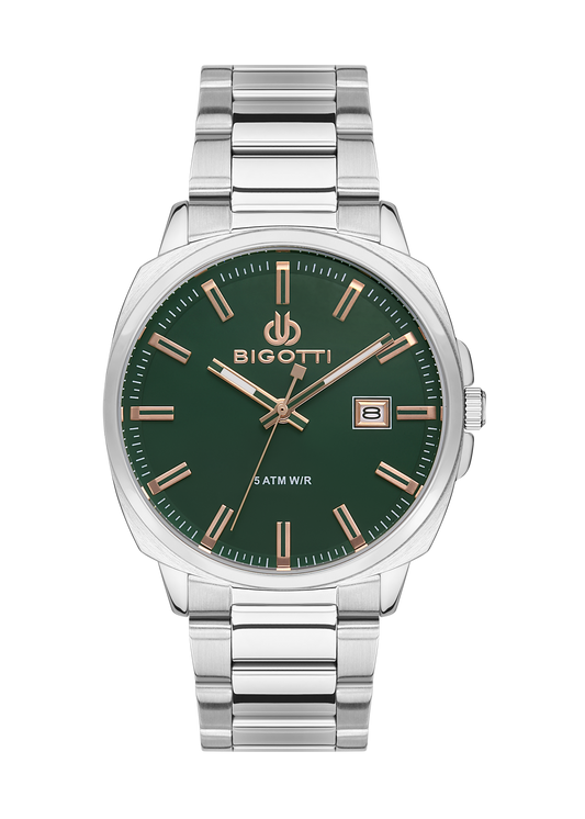 BIGOTTI MILANO MENS STAINLESS STEEL STRAP WATCH – BG.1.10483-4