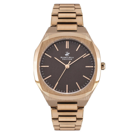 BEVERLY HILLS POLO CLUB Men’s Analog Brown Dial Watch – BP3023X.440