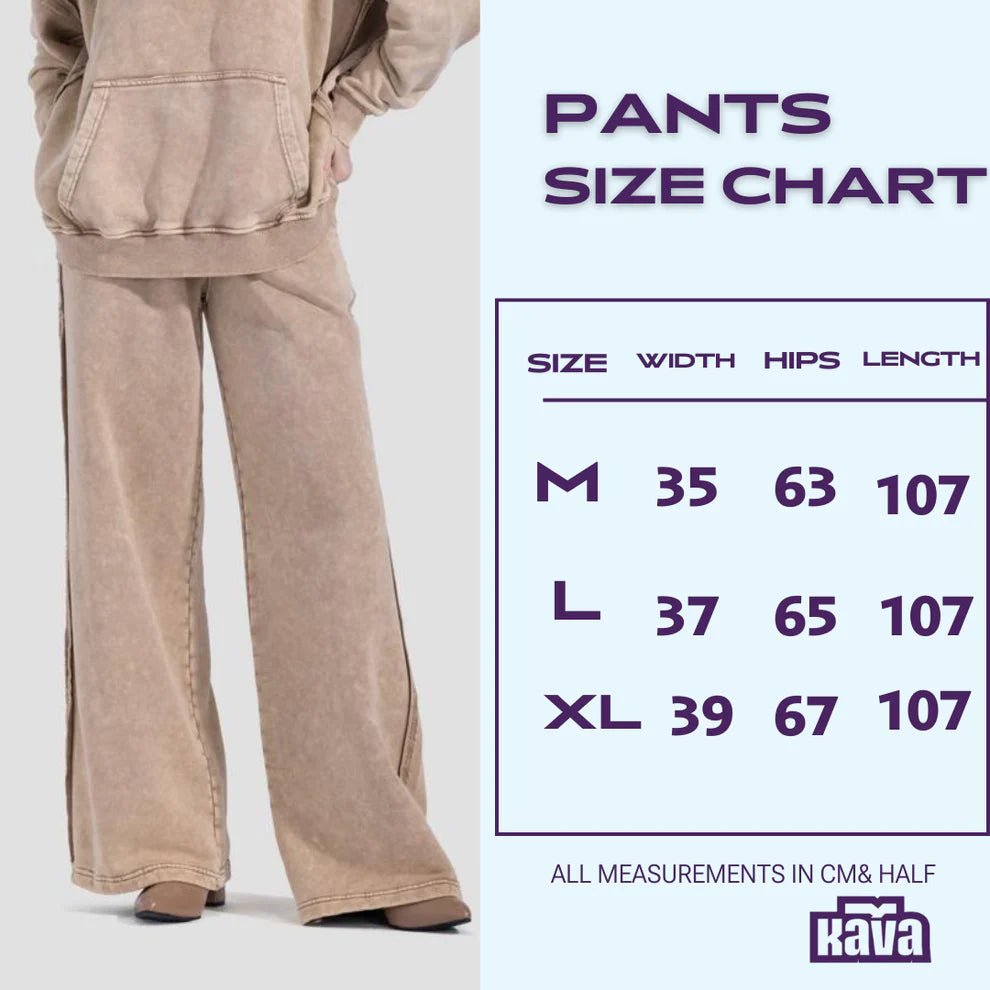 Washed Light Beige Set