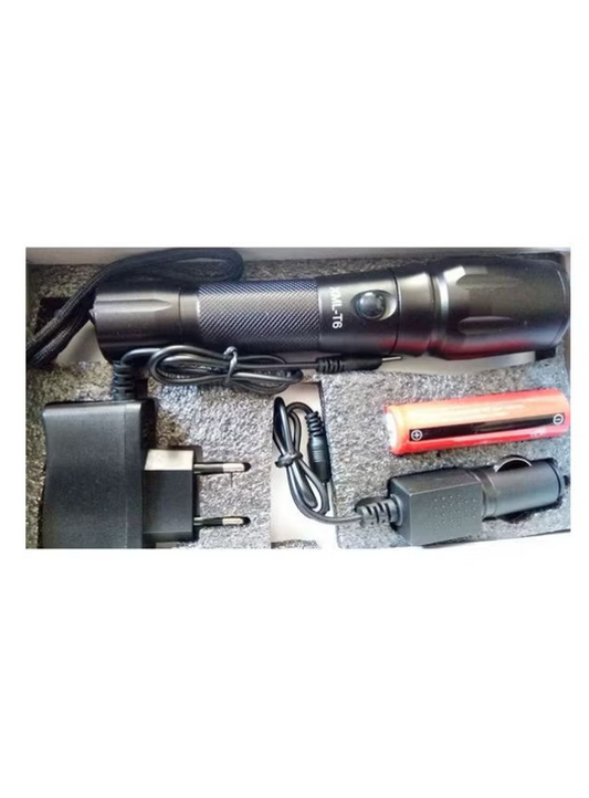 Generic LED Scout For Trips, Hunting And Emergency Up To 800 Meters Black