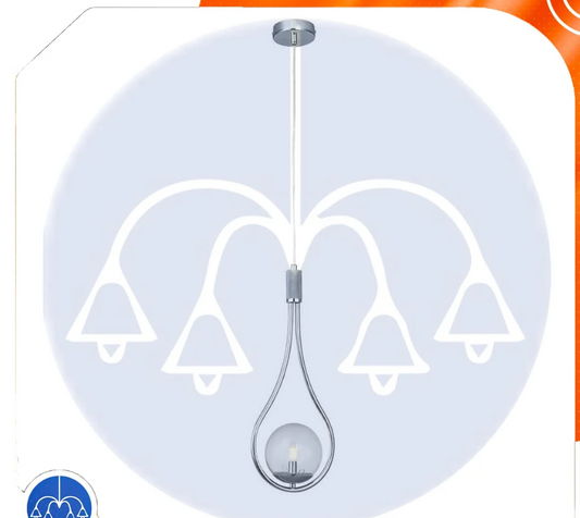 ‎Racket Hanging – Shiny Silver – (Code:111)‎
