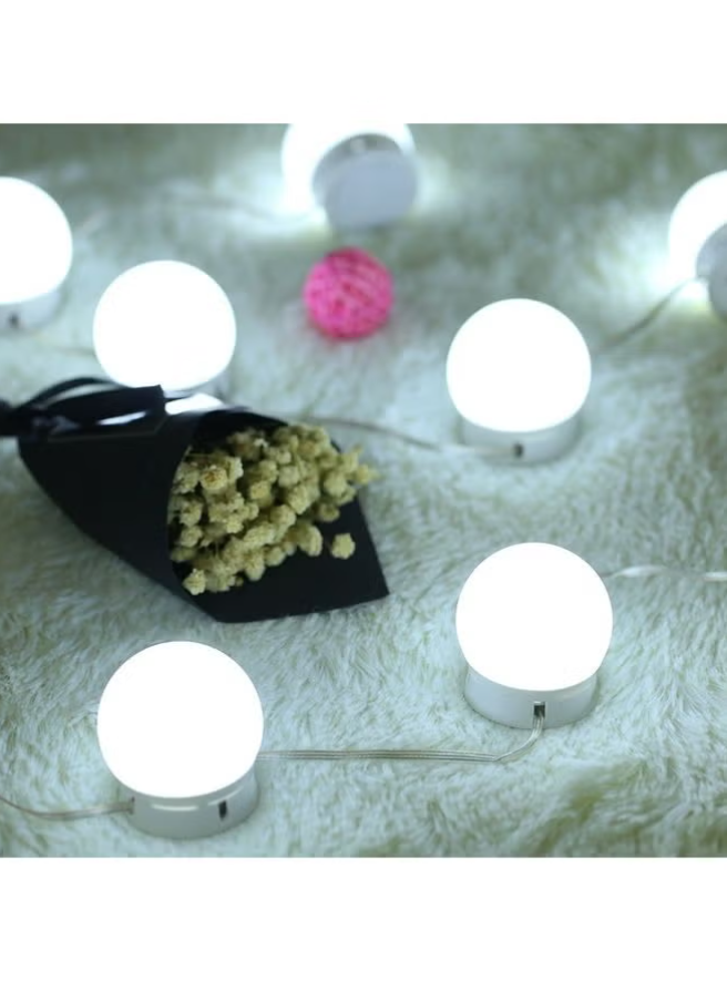 Generic 10-LED Vanity Dimmable Mirror Light Kit 10W Warm White