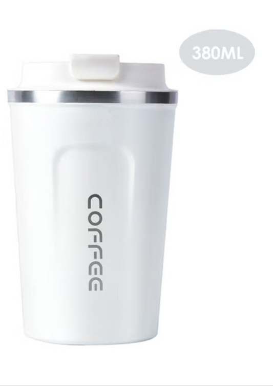 Generic Stainless Steel Coffee Insulated Thermal Cup Multicolor 380ml
