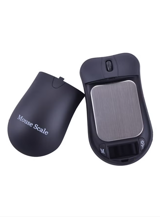Voberry Digital Jewelry Weighing Mouse Scale Black