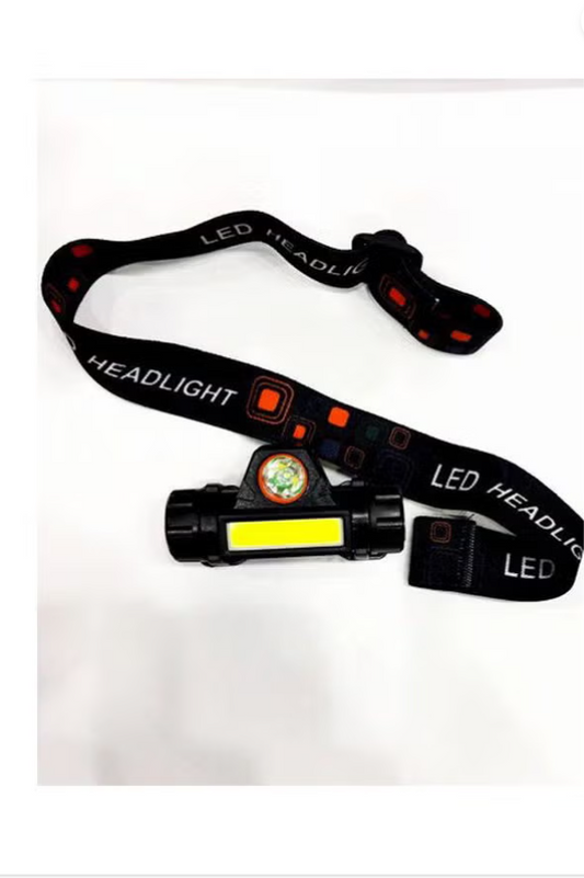 Generic Headlamp For Trips Waterproof Black