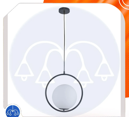 ‎Round Hanging - Black - (Code:259)‎