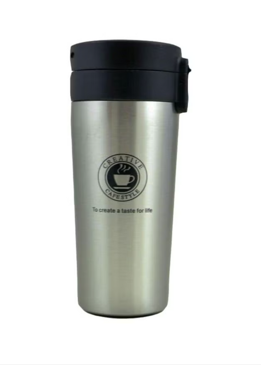 Generic Travel Mug Silver 380ml
