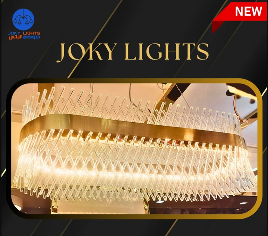 Oval chandelier with crystal handle (code: 648)