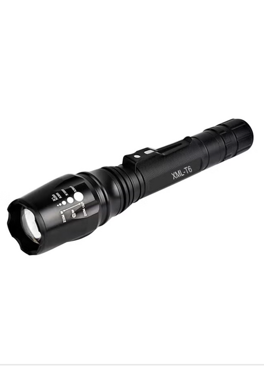 Voberry Elf eland T6 Tactical Military LED Flashlight Torch Black