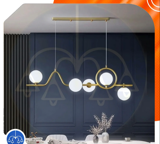 Love chandelier - Shiny gold /code: 474