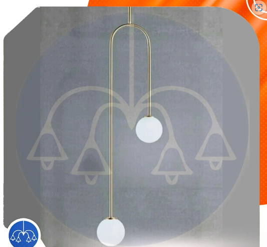 ‎Double Hanging 100cm – Shiny Gold – (Code:371)‎