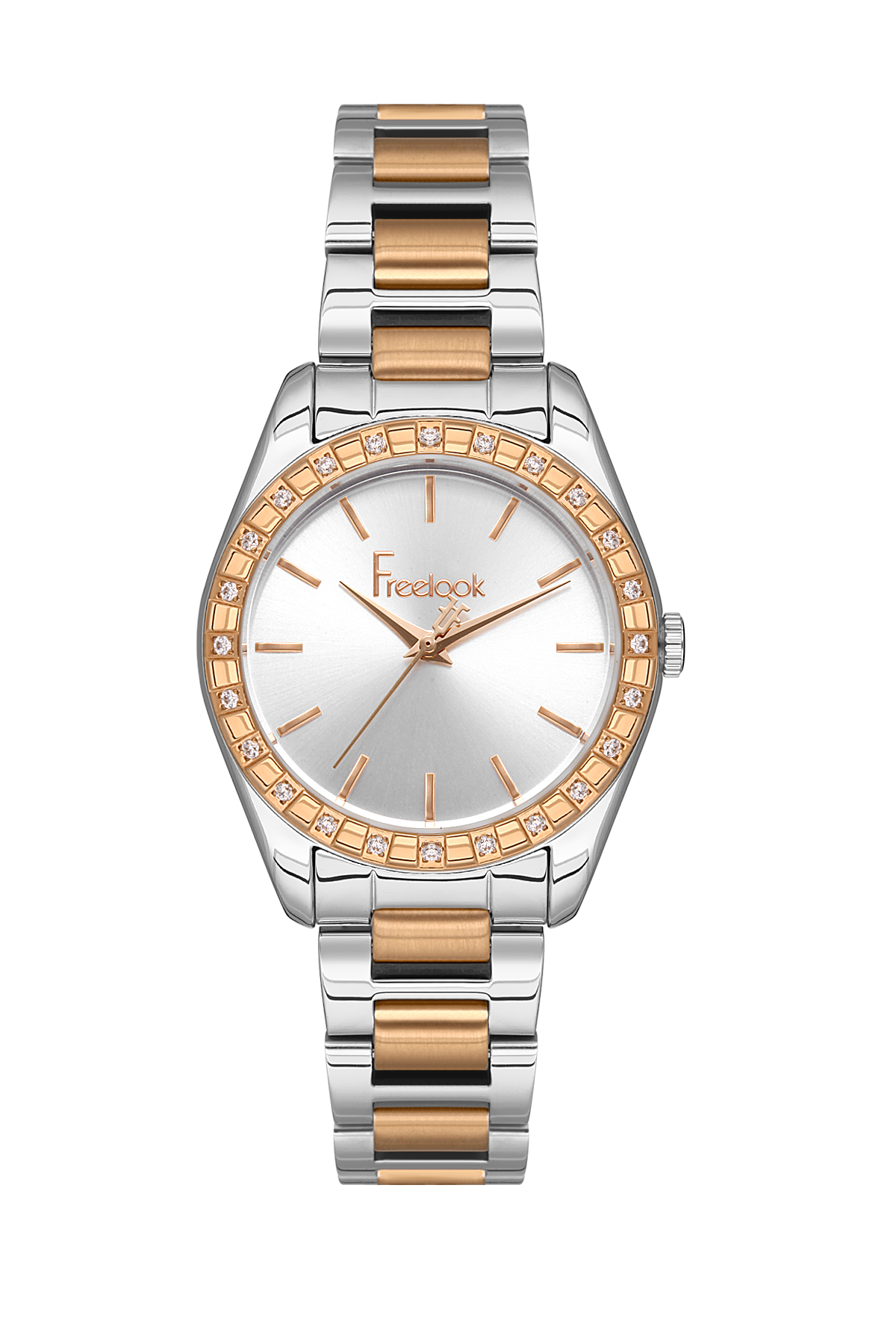 FREELOOK LUMIERE WOMENS STAINLESS STEEL STRAP WATCH WITH GIFT SET – FL.1.10400-4