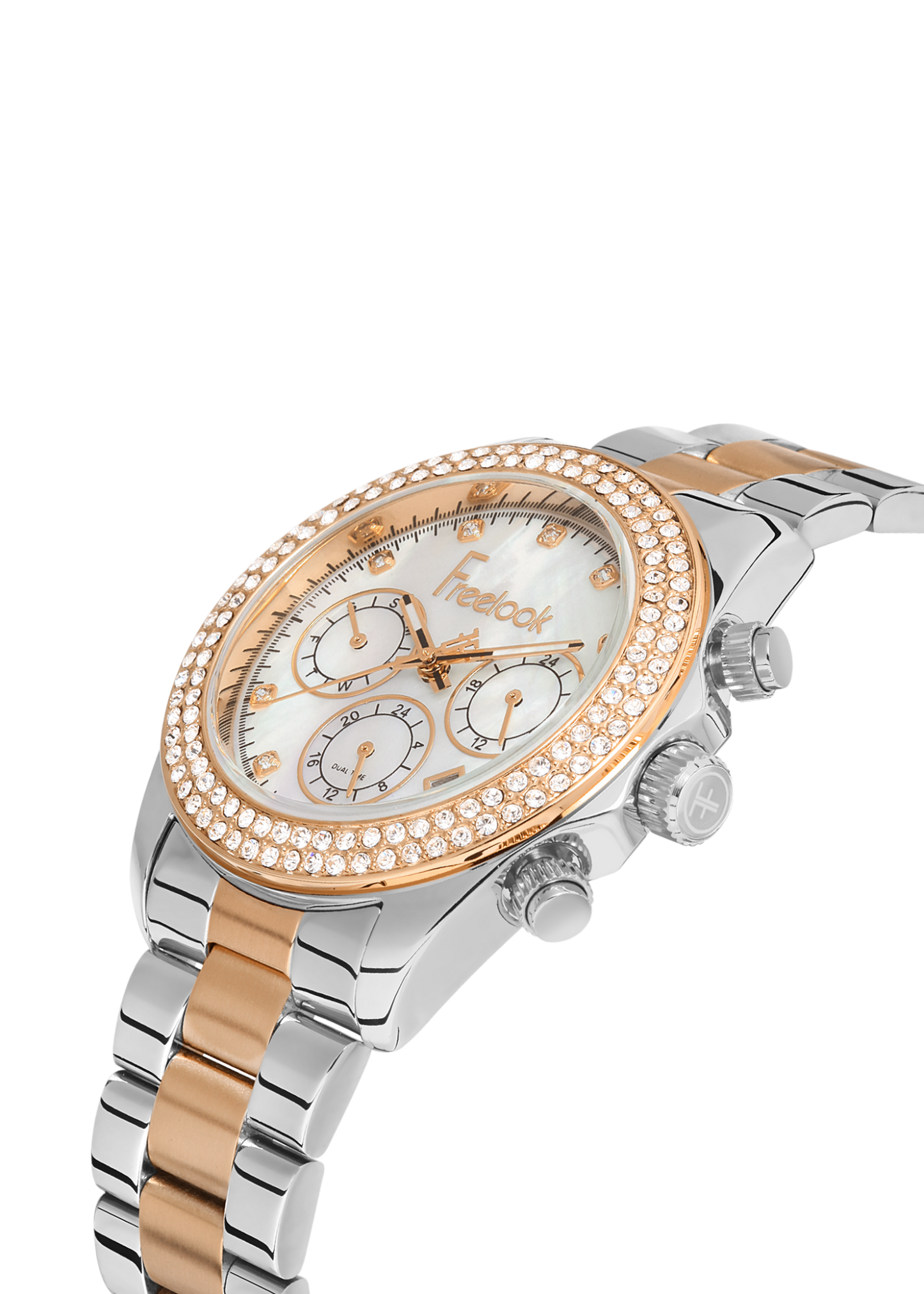 FREELOOK CHARMANT WOMENS STAINLESS STEEL STRAP WATCH – FL.1.10408-5