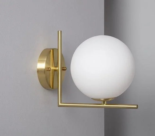 Wall Lamp L – Shiny Gold – (code:253)