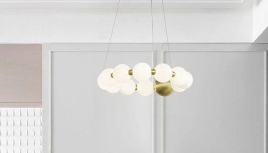 ‎Bubbles Round LED Chandelier – (Code:469)‎