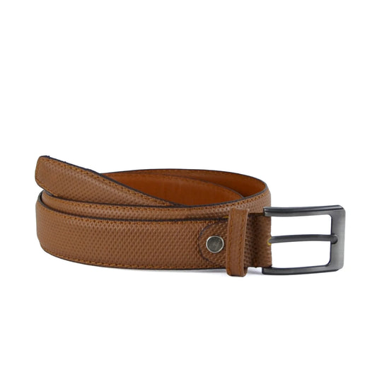 Leather classic belt – M-123 HAVAN