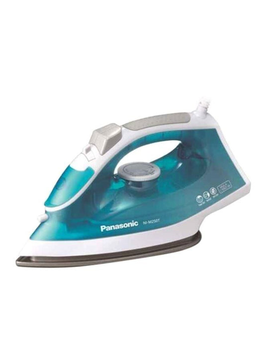 Panasonic NI-M250T - Titanium Coated Sole Plate Steam Iron, 1550W - White Green