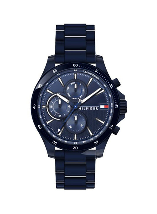 TOMMY HILFIGER Men's Bank Water Resistant Analog Watch 1791720