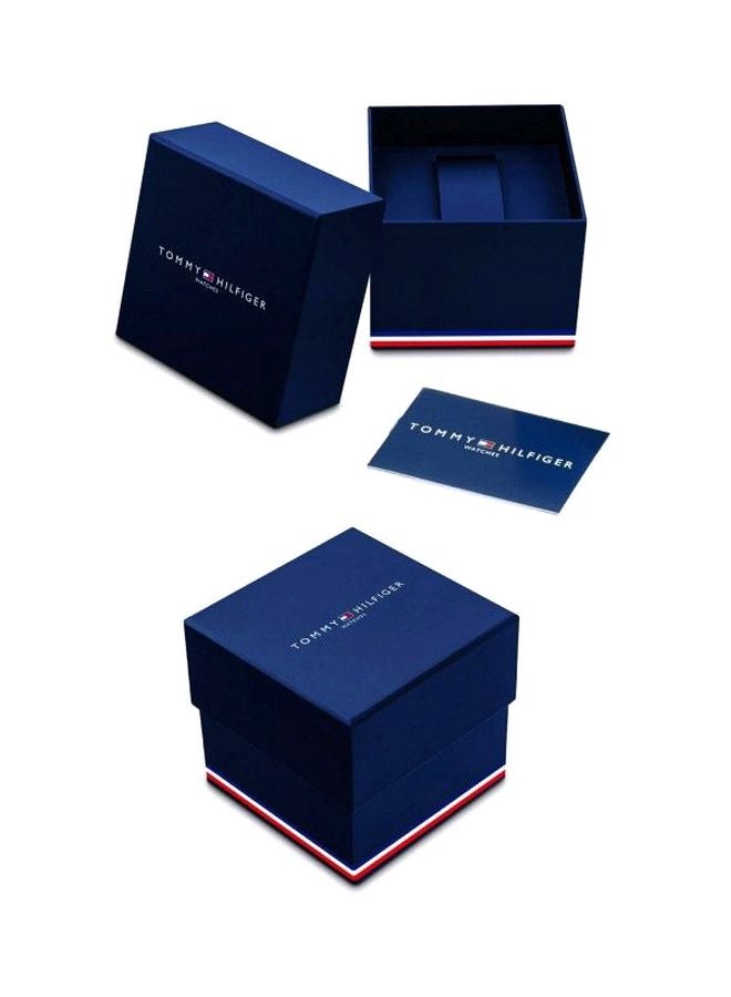 TOMMY HILFIGER Men's Leather Analog Watch-1710422