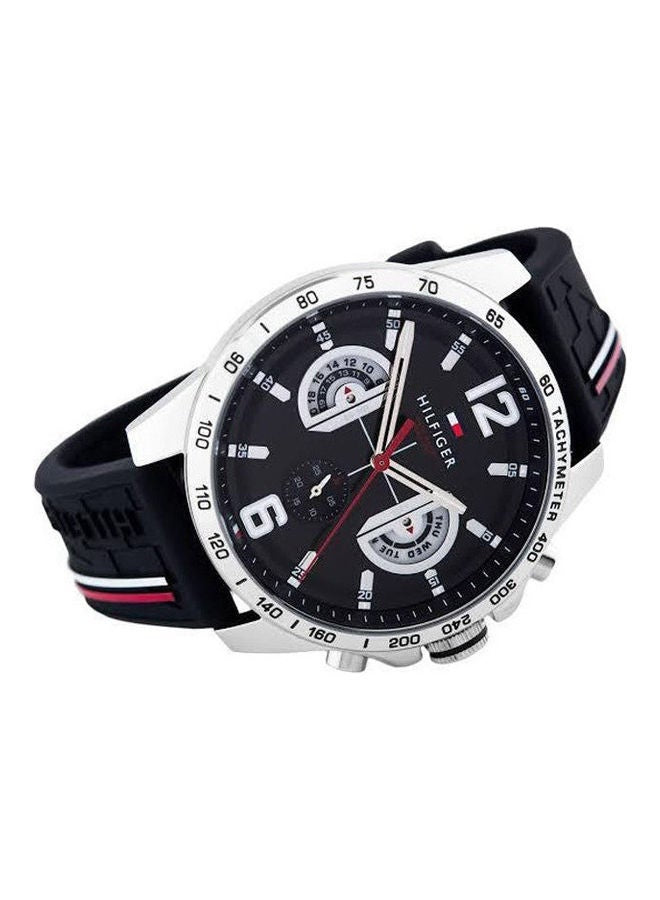 TOMMY HILFIGER Men's Rubber Chronograph Watch 1791473
