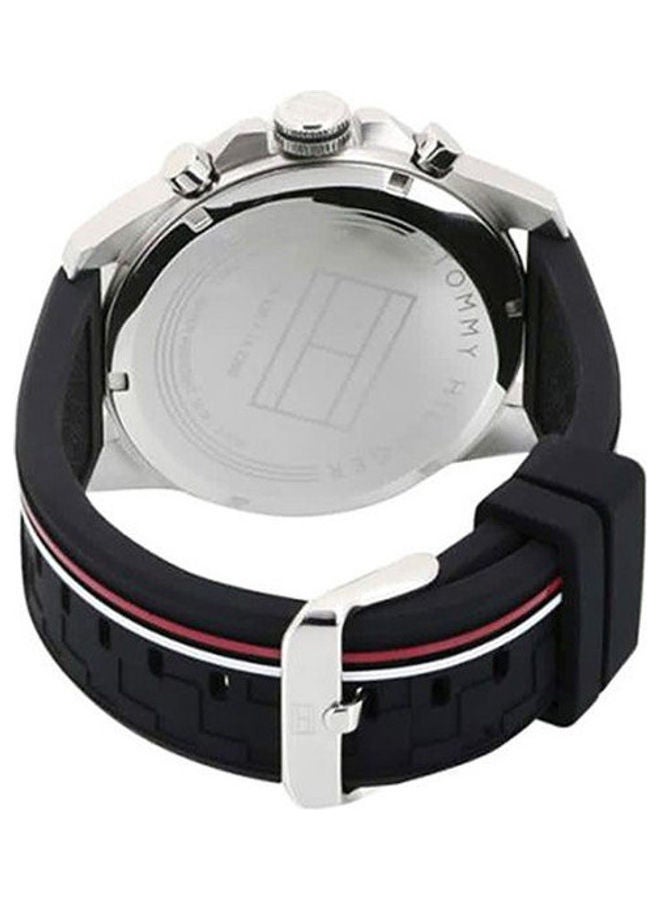 TOMMY HILFIGER Men's Rubber Chronograph Watch 1791473