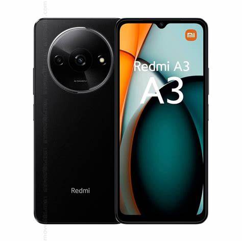Redmi A3 Dual Sim Midnight Black 4Gb Ram 128Gb 4G - Global Version