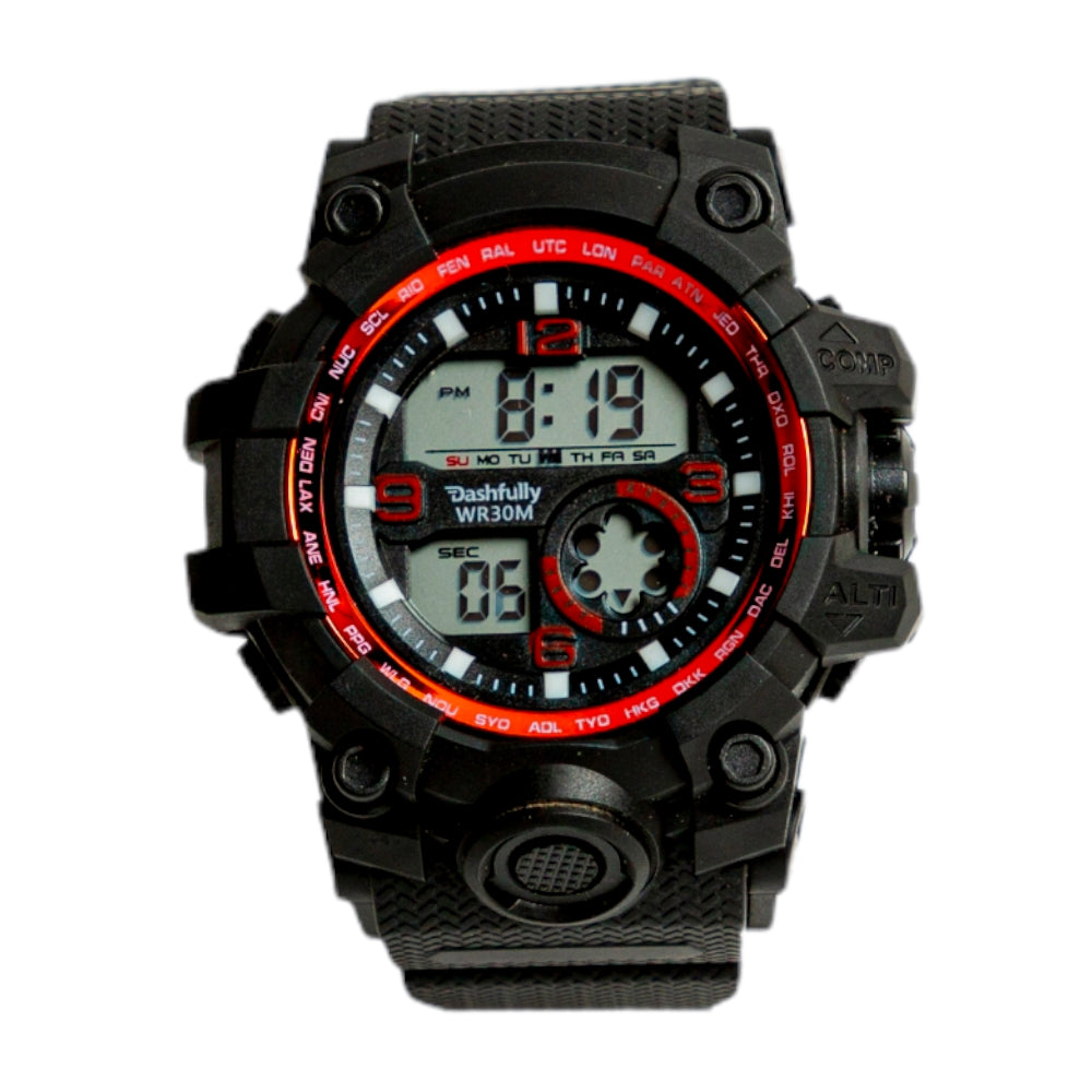 dashfully Watch Outdoor Sports-for Men Watches LED Digital-DF1901-G