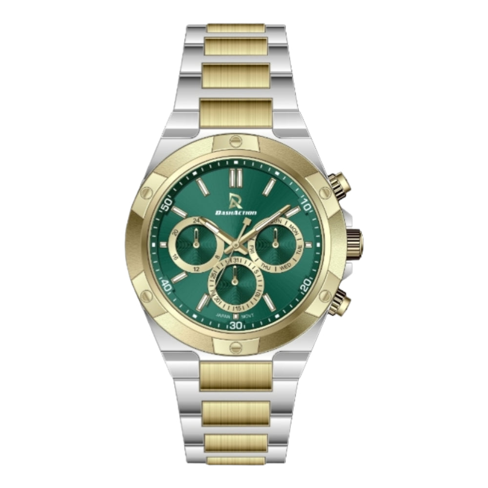 DASH ACTION WATCH-MEN-STAINLESS STEEL- D1950-TGGN