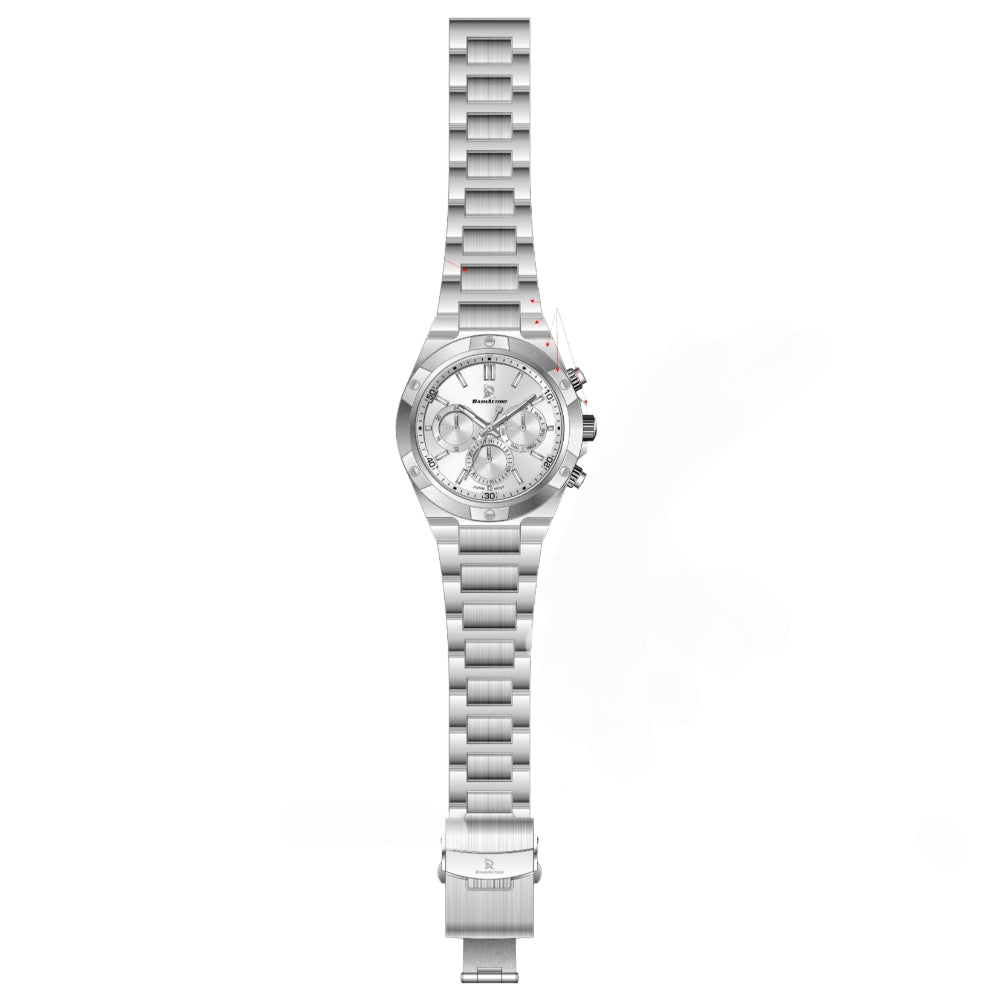 DASH ACTION WATCH-MEN-STAINLESS STEEL-D1950-SS