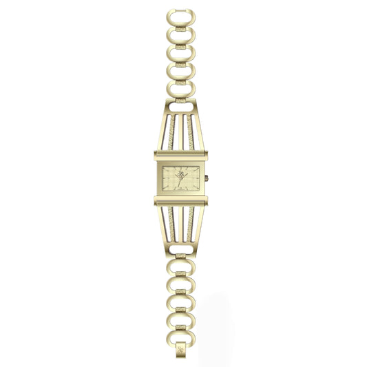 REYS WATCH WATCH-WOMEN-STAINLESS STEEL-GOLD R2038-GG