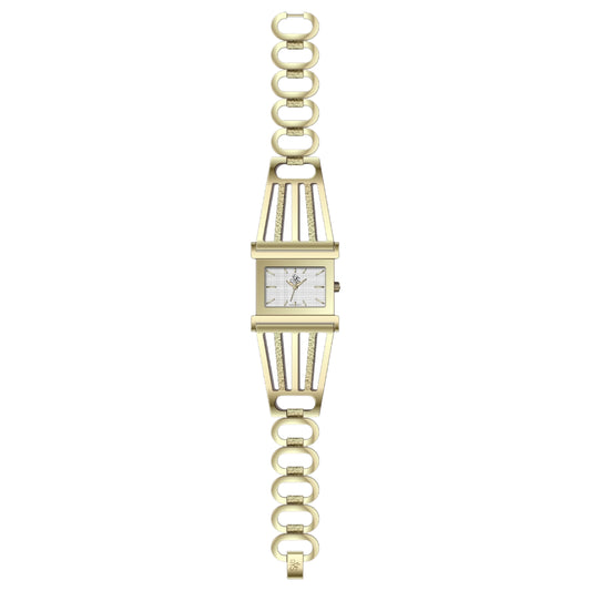 REYS WATCH WATCH-WOMEN-STAINLESS STEEL-GOLD AND SILVER R2038-GS