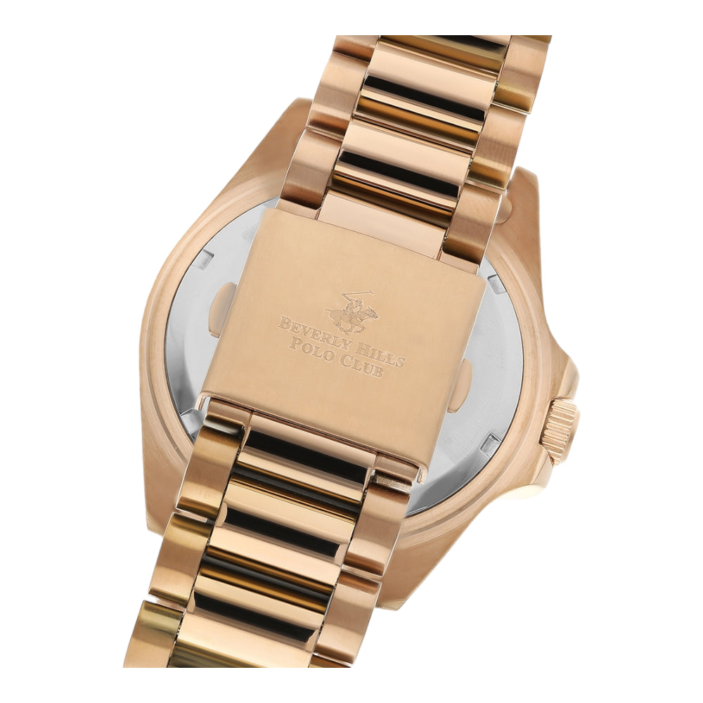 BEVERLY HILLS POLO CLUB Men’s Multi Function Black Dial Watch – BP3125X.450