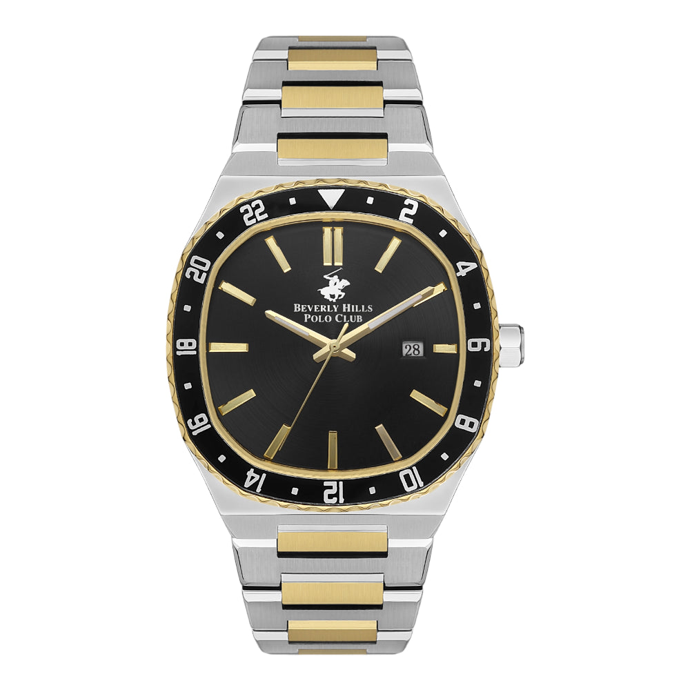 BEVERLY HILLS POLO CLUB Men’s Black Dial Watch – BP3296X.250