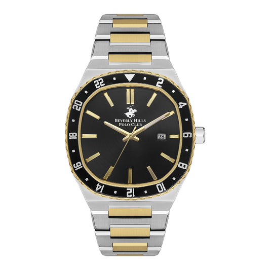 BEVERLY HILLS POLO CLUB Men’s Black Dial Watch – BP3296X.250