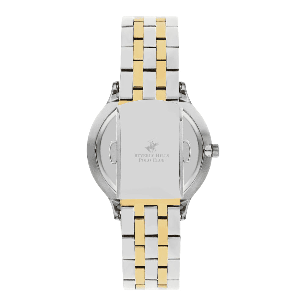 BEVERLY HILLS POLO CLUB Men’s White Dial Watch – BP3307X.350