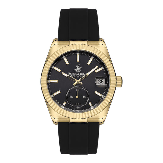 BEVERLY HILLS POLO CLUB Men’s Analog Black Dial Watch – BP3325X.151