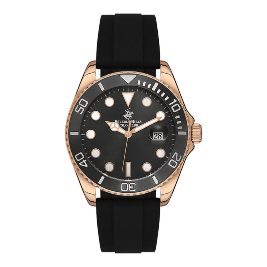 BEVERLY HILLS POLO CLUB Men’s Analog Black Dial Watch – BP3329X.451