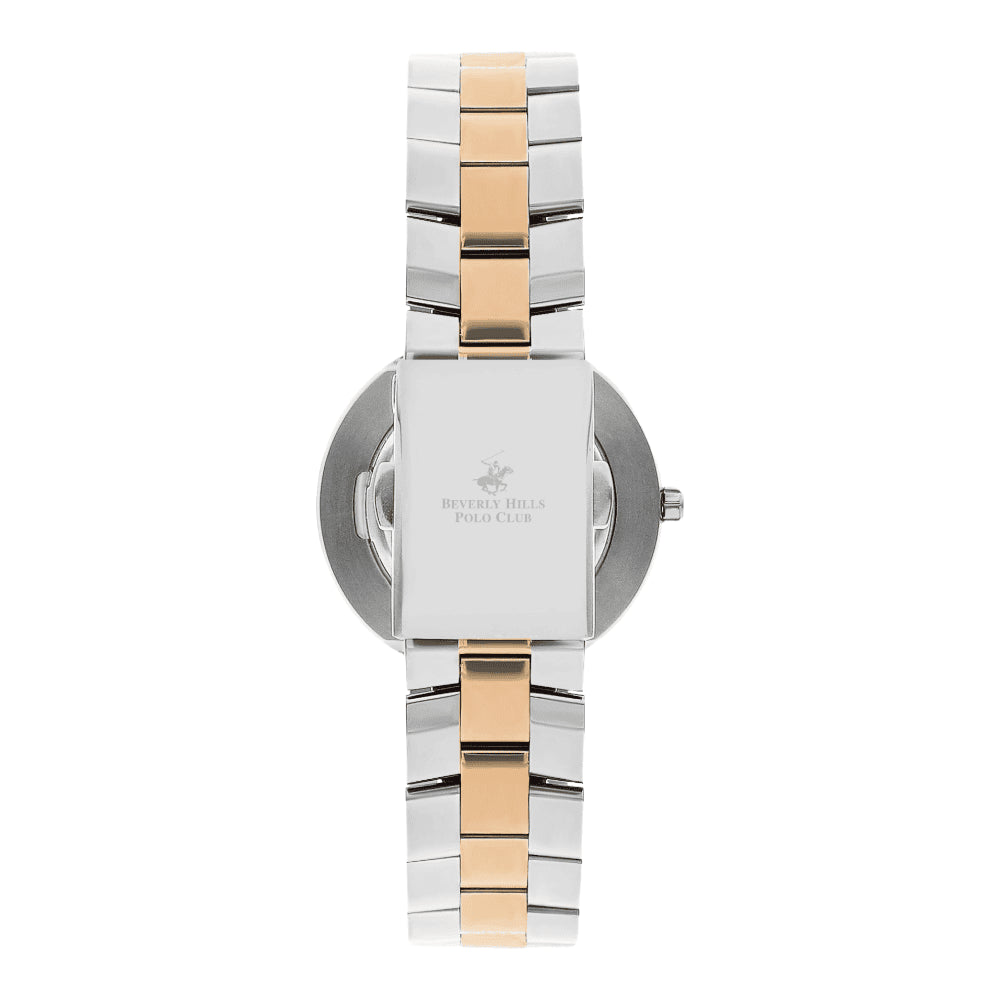 BEVERLY HILLS POLO CLUB Women’s Analog Silver Dial Watch – BP3332X.530
