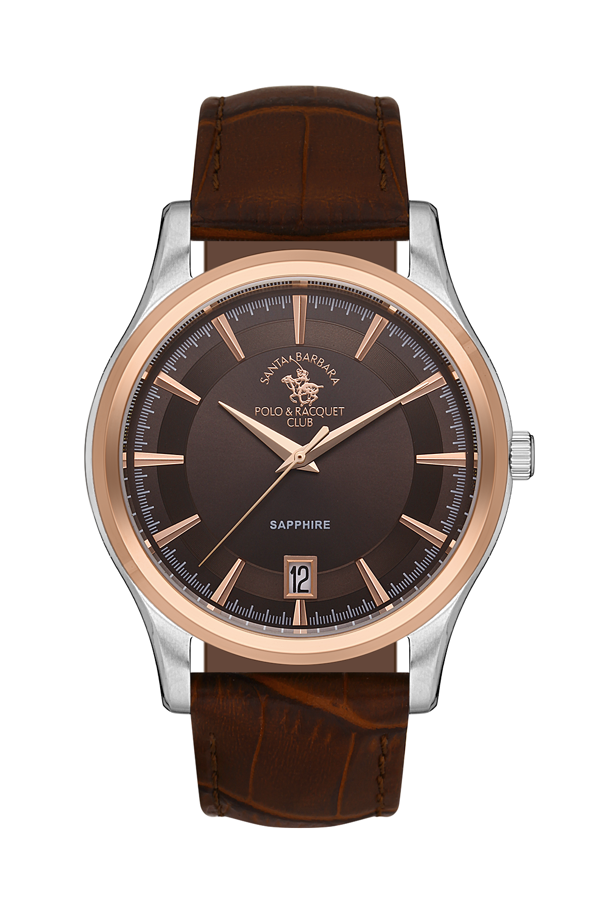 SANTA BARBARA MEN’S LEATHER WATCH  SB.1.10507-4